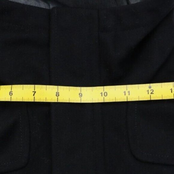 New Vince Wool Toggle Coat Men's Jacket Size Large Black Color $725 - Picture 13 of 16